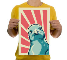 Load image into Gallery viewer, N.Y.C Pigeon 11x17 Modern Art Print
